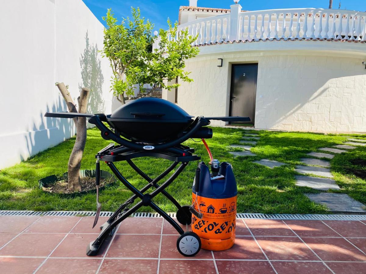Studio-Near The Beach, Bbq And Seawater Pool Marbella Bagian luar foto