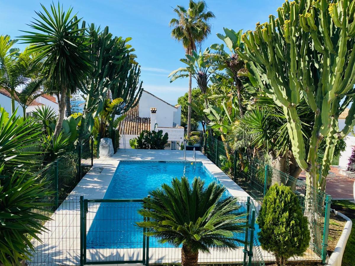 Studio-Near The Beach, Bbq And Seawater Pool Marbella Bagian luar foto