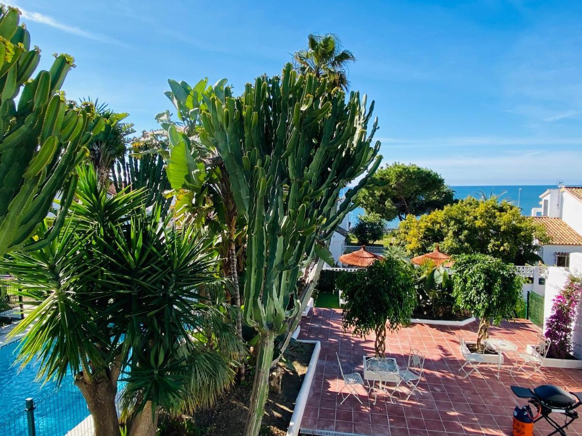 Studio-Near The Beach, Bbq And Seawater Pool Marbella Bagian luar foto