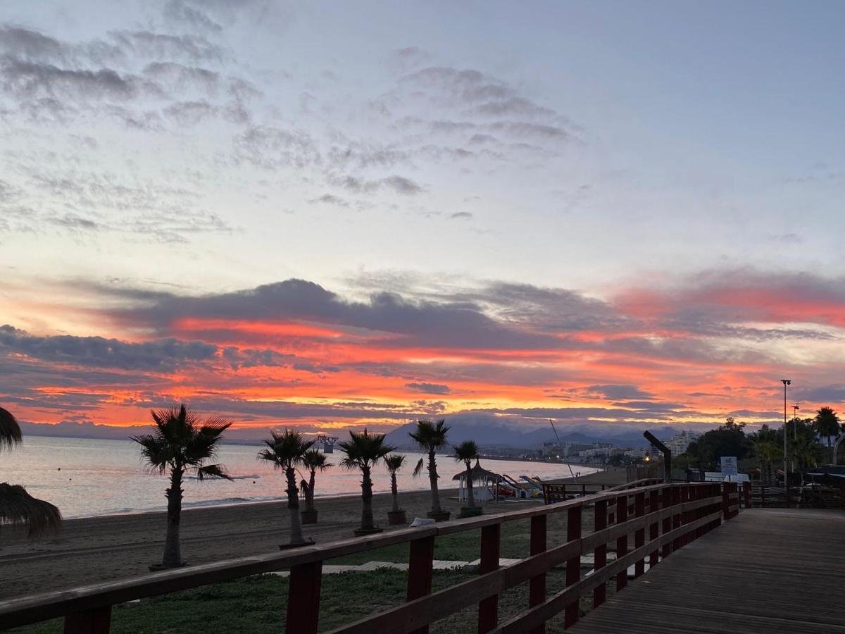 Studio-Near The Beach, Bbq And Seawater Pool Marbella Bagian luar foto