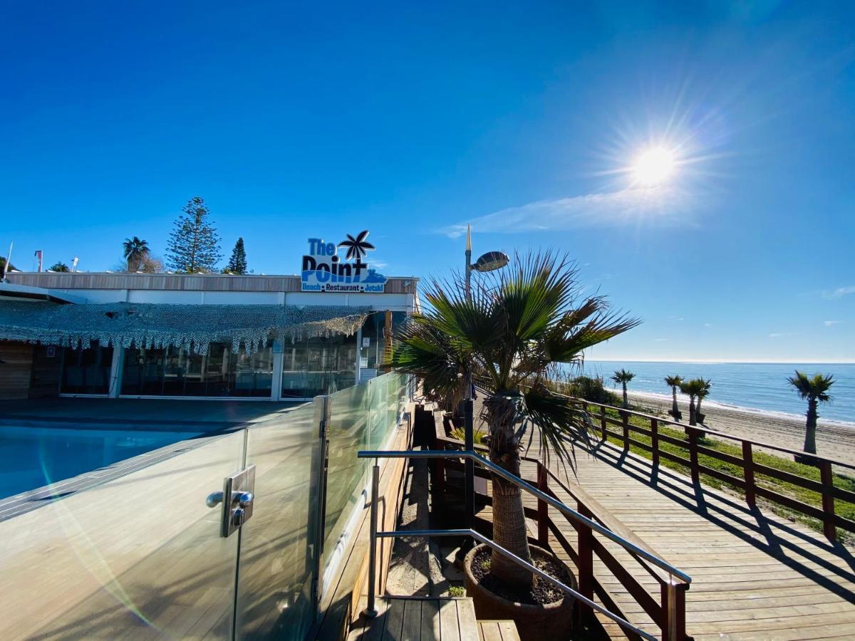 Studio-Near The Beach, Bbq And Seawater Pool Marbella Bagian luar foto
