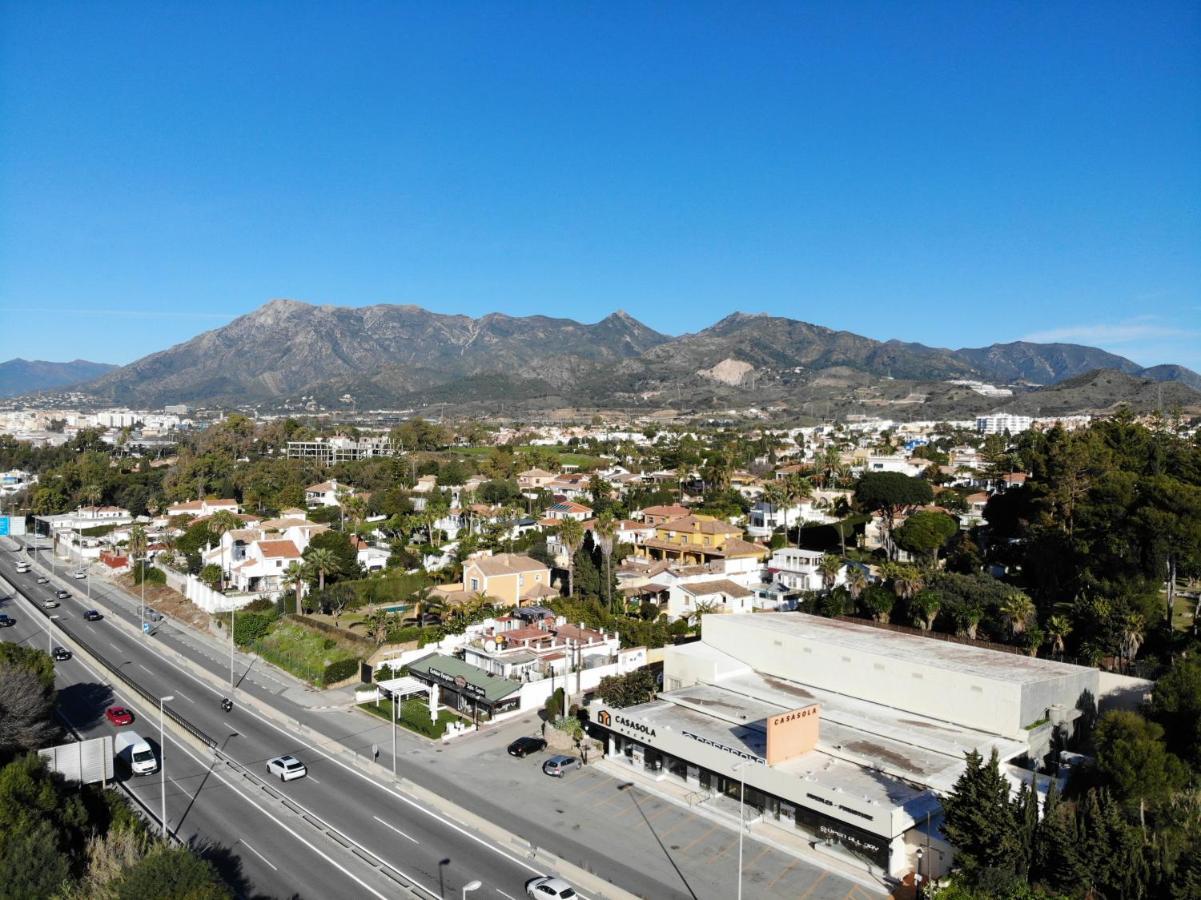 Studio-Near The Beach, Bbq And Seawater Pool Marbella Bagian luar foto